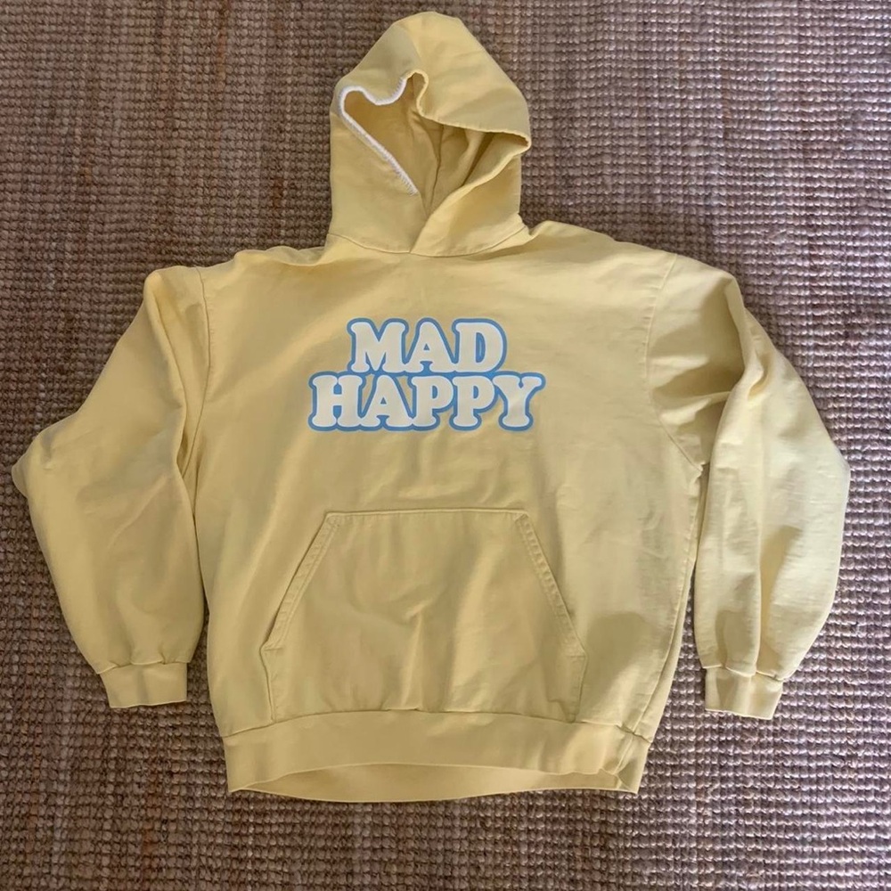 Madhappy Light Yellow Hoodie
